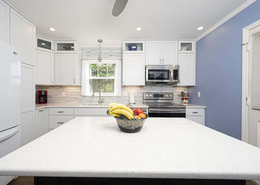 remodeled white kitchen